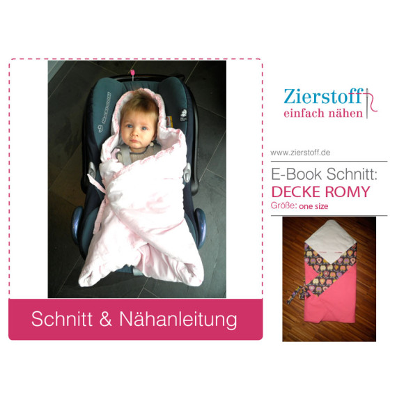 E-Book - Decke für Babyschale „ROMY“